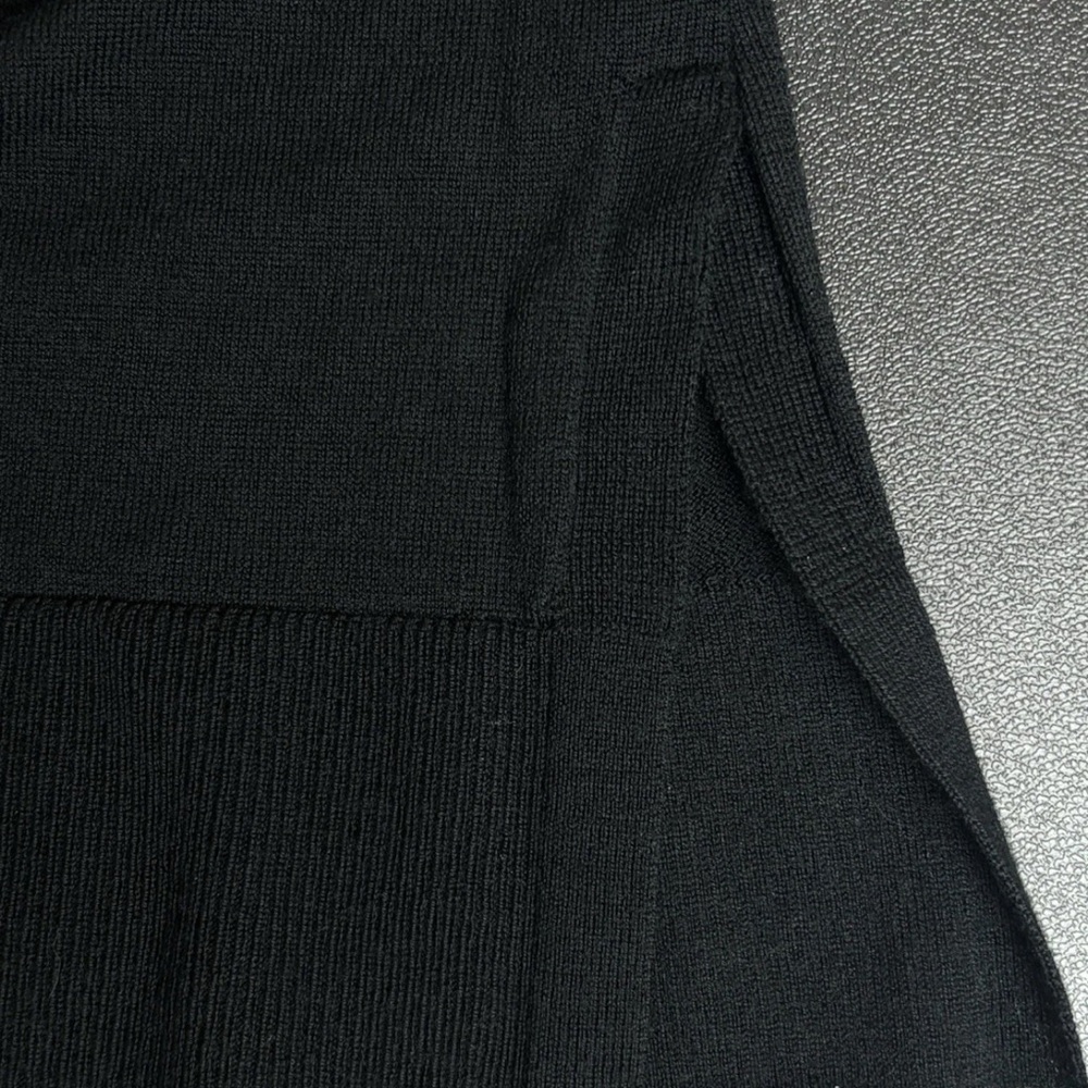 Banana Republic Black Merino Wool Turtleneck Sweater Long Sleeve Women’s Medium - Picture 11 of 14